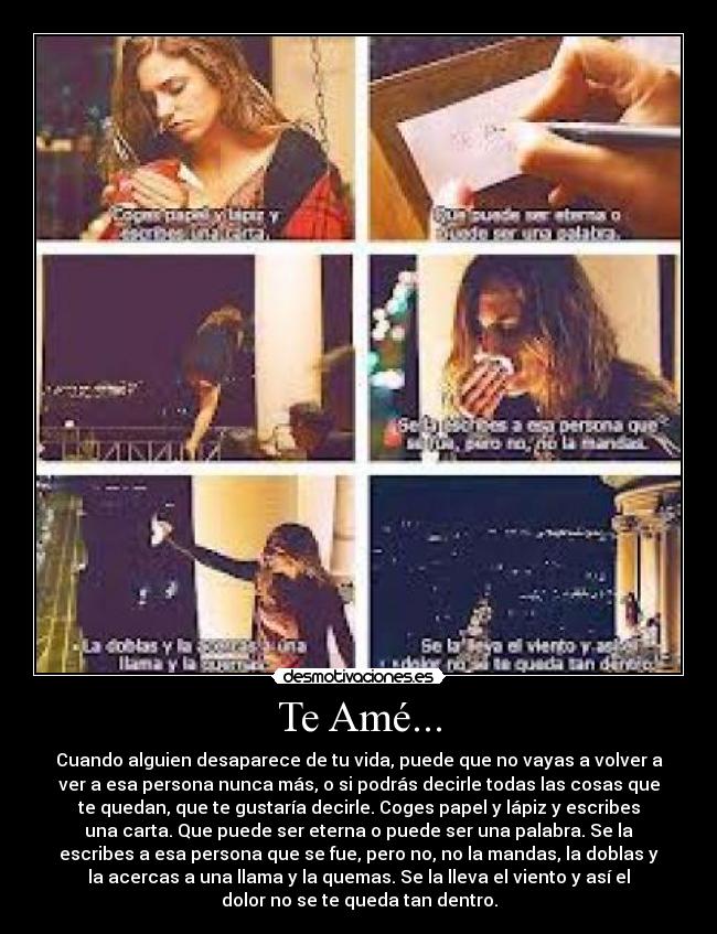 Te Amé... -