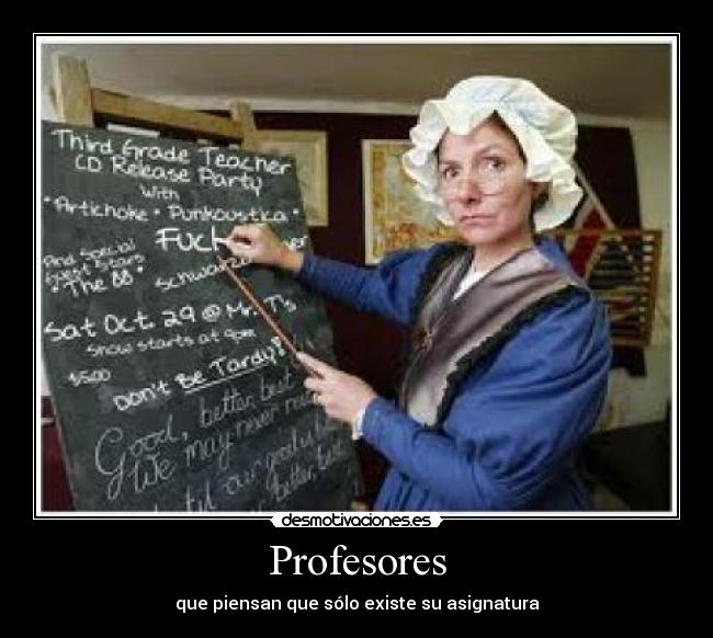 Profesores -