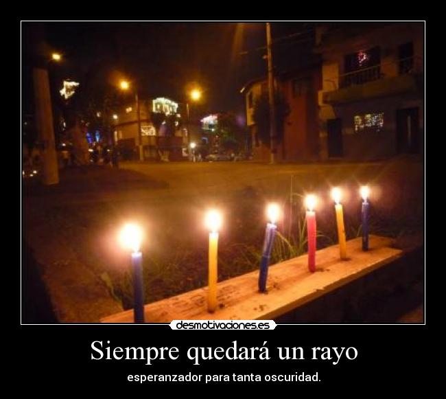 Siempre quedará un rayo - 
