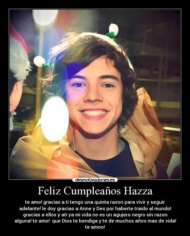 Feliz Cumpleaños Hazza - 