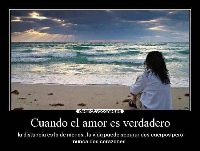 Cuando el amor es verdadero -