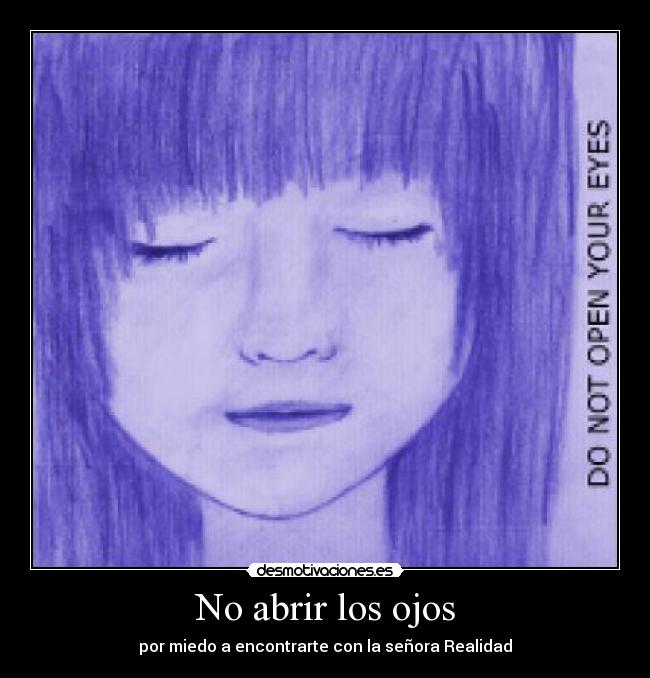 No abrir los ojos - 