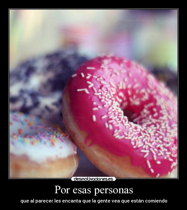 Por esas personas - 