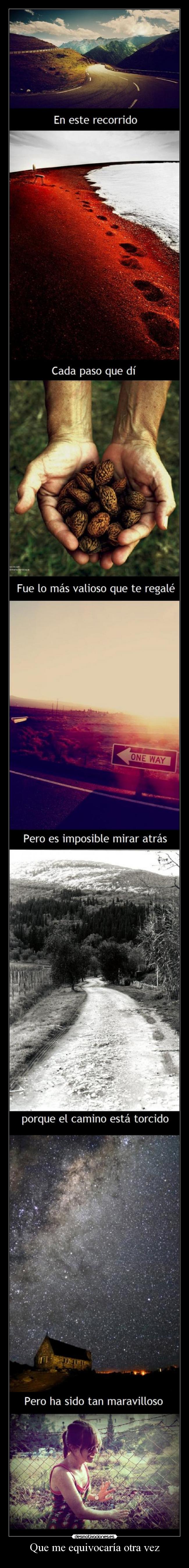 Que me equivocaría otra vez - 