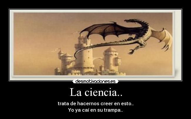carteles ciencia desmotivaciones