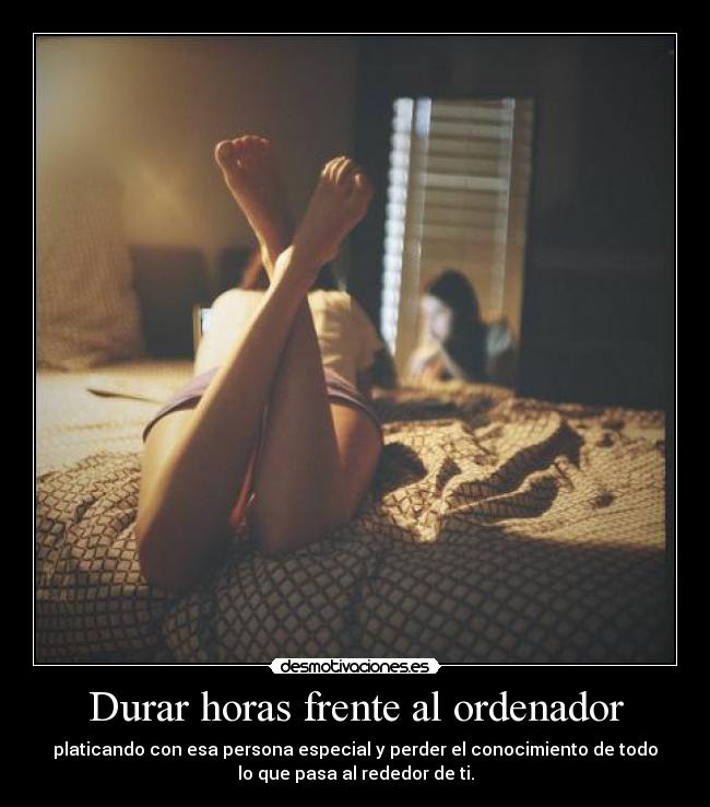 Durar horas frente al ordenador - 