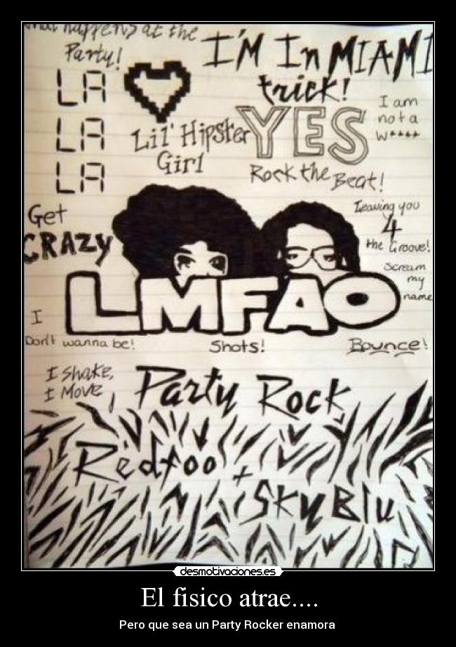 El fisico atrae.... -