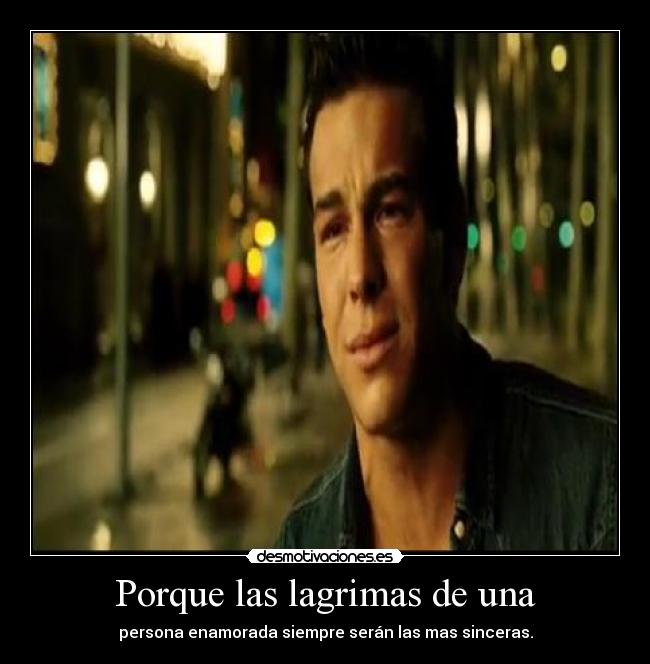 carteles porque las lagrimas desmotivaciones