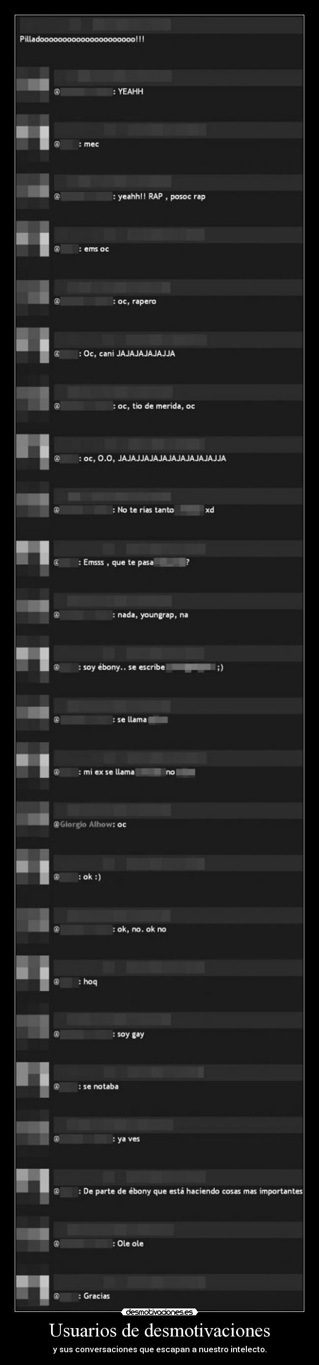 Usuarios de desmotivaciones - 