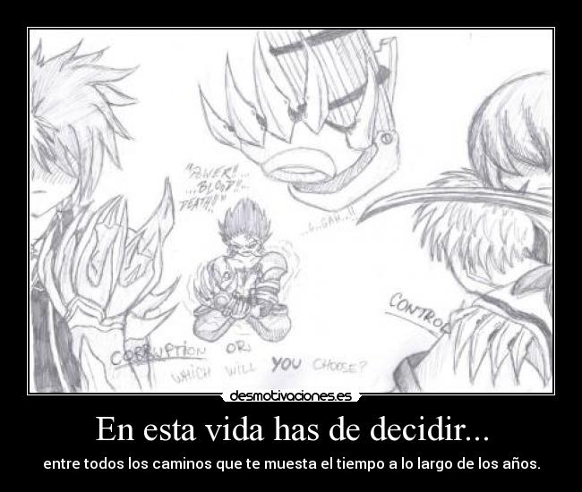 carteles vida raven reckless fist blade master elsword bloodwolf clanbloodwolf vida caminos tiempo desmotivaciones