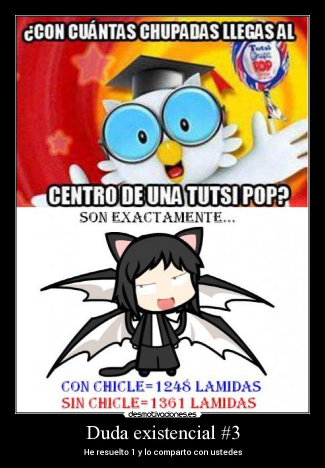 Duda existencial #3 -