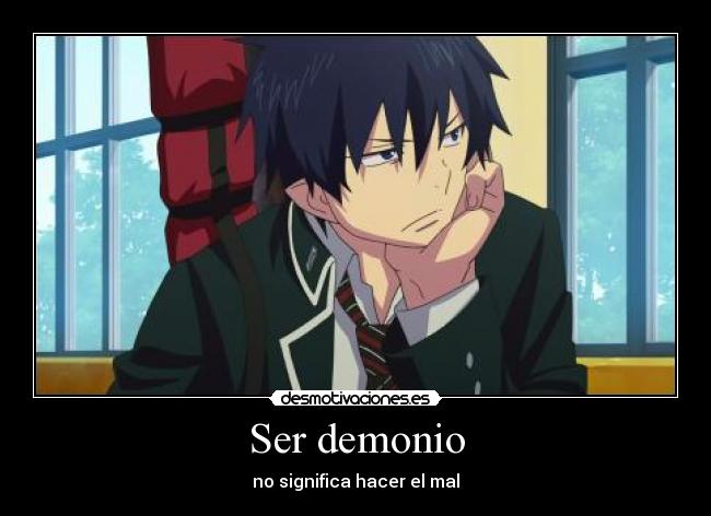 Ser demonio -