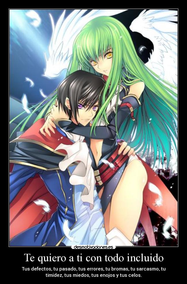 carteles code geass quiero desmotivaciones