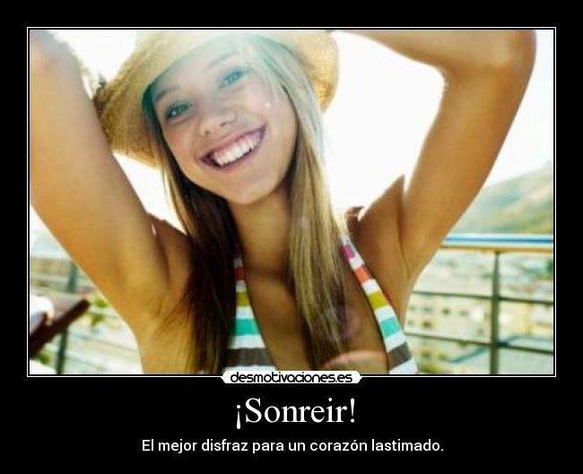 ¡Sonreir! -
