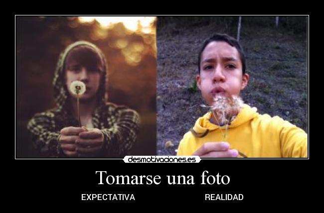 Tomarse una foto -
