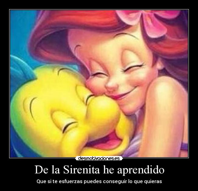 De la Sirenita he aprendido - 