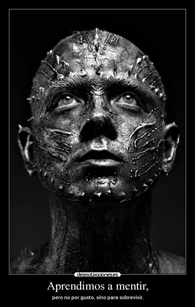 carteles mentir desmotivaciones
