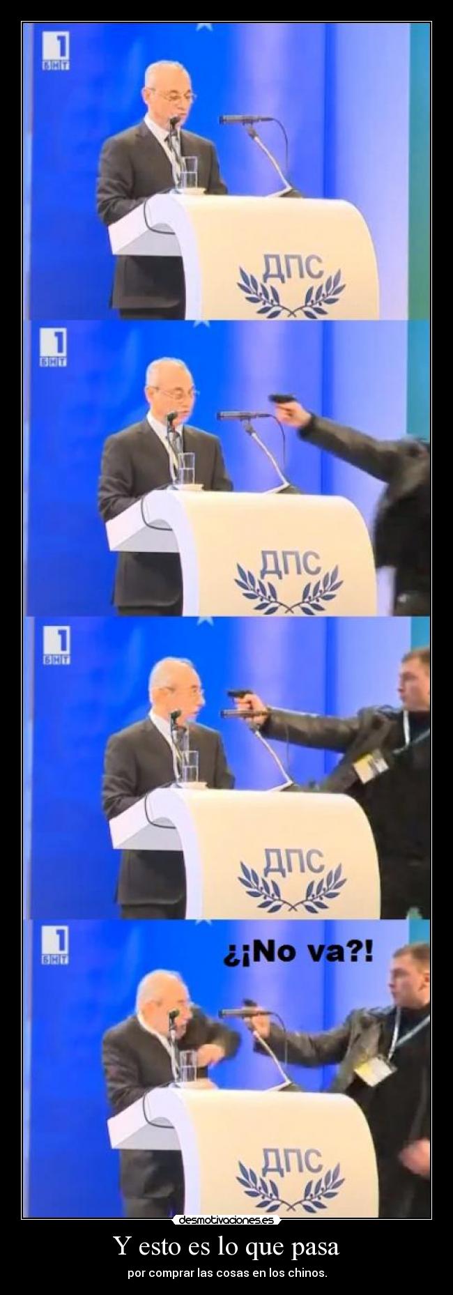 Y esto es lo que pasa -