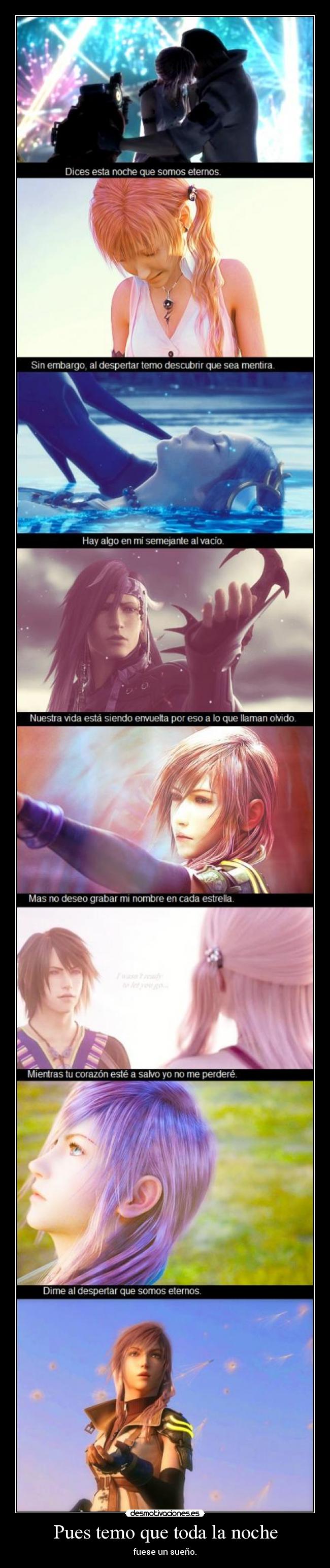 Pues temo que toda la noche - 