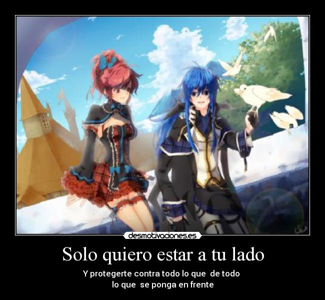 Solo quiero estar a tu lado -