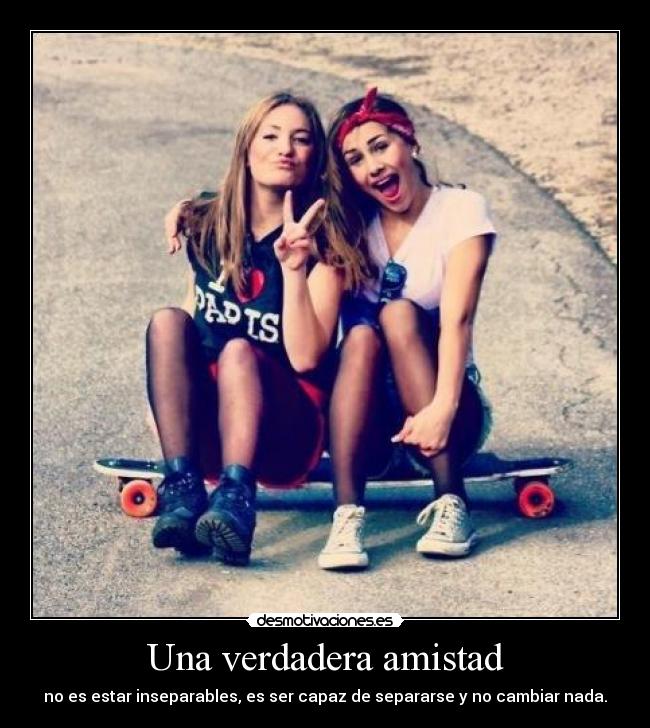 Una verdadera amistad -