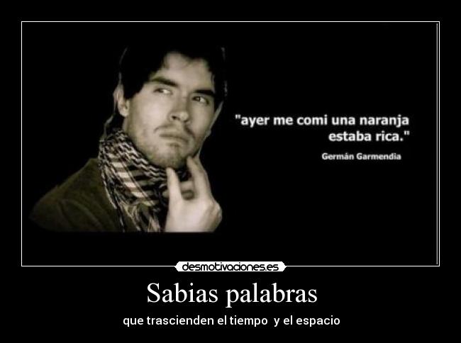 Sabias palabras -
