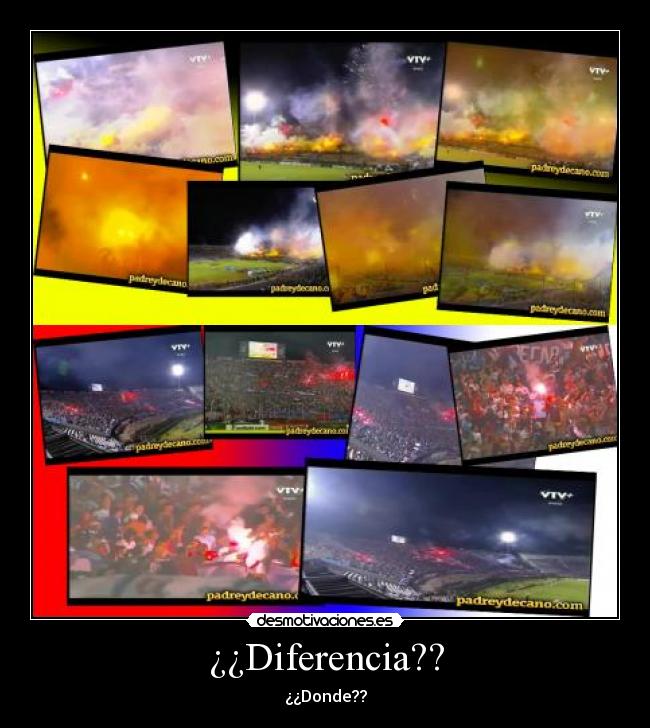 ¿¿Diferencia?? - ¿¿Donde??