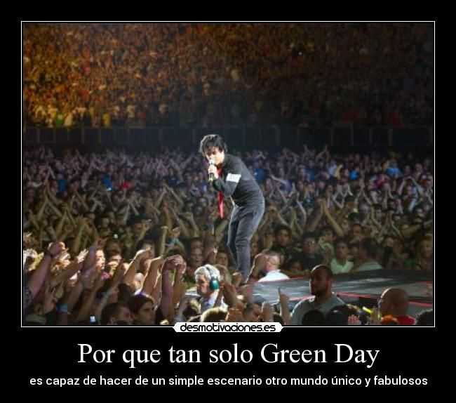 Por que tan solo Green Day - 