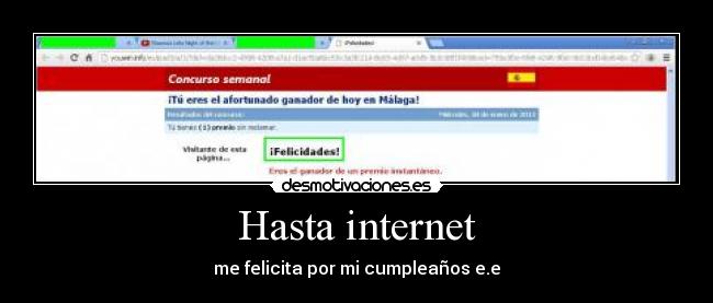 Hasta internet -