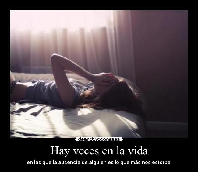 Hay veces en la vida - 