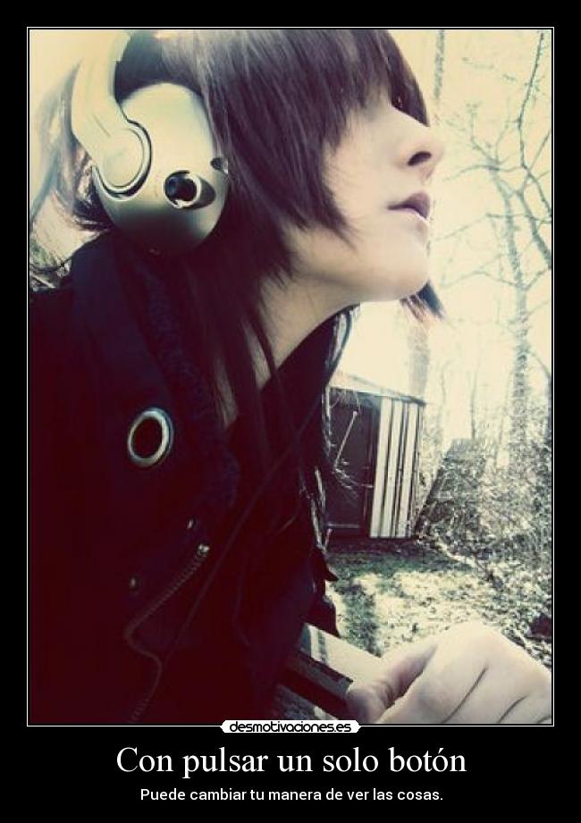 Con pulsar un solo botón -