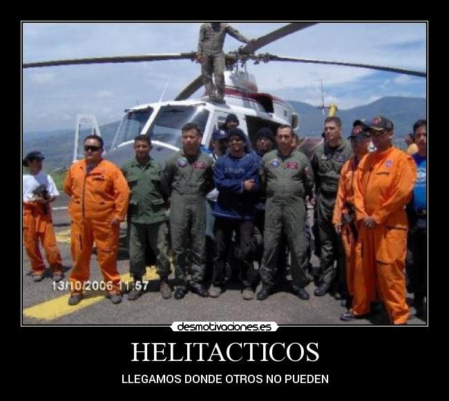 HELITACTICOS - LLEGAMOS DONDE OTROS NO PUEDEN