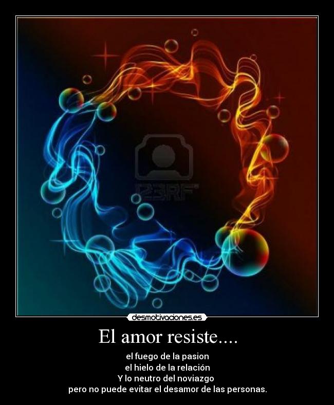 El amor resiste.... - 