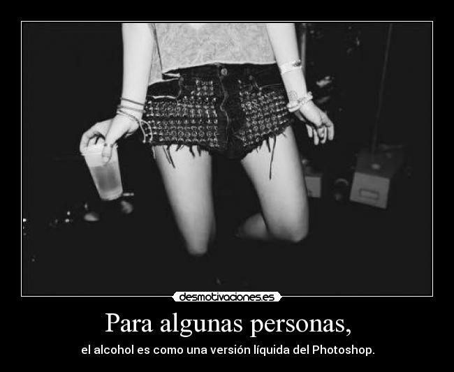 Para algunas personas, - 