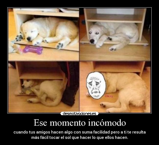 Ese momento incómodo - 