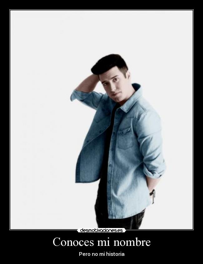 Conoces mi nombre -