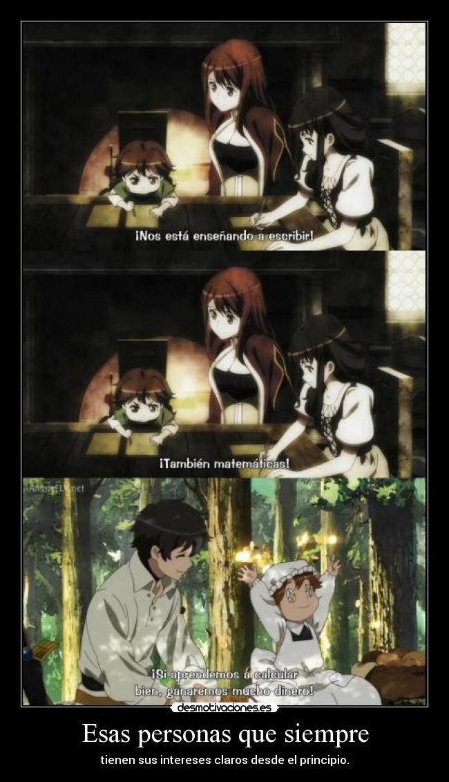 Esas personas que siempre -