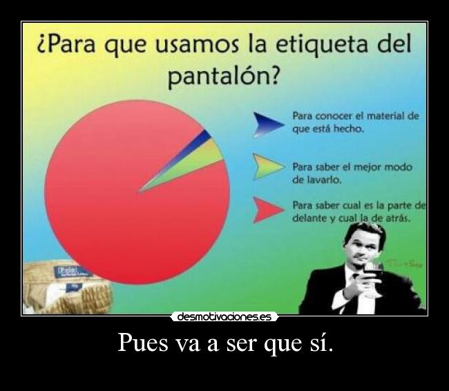 Pues va a ser que sí. -