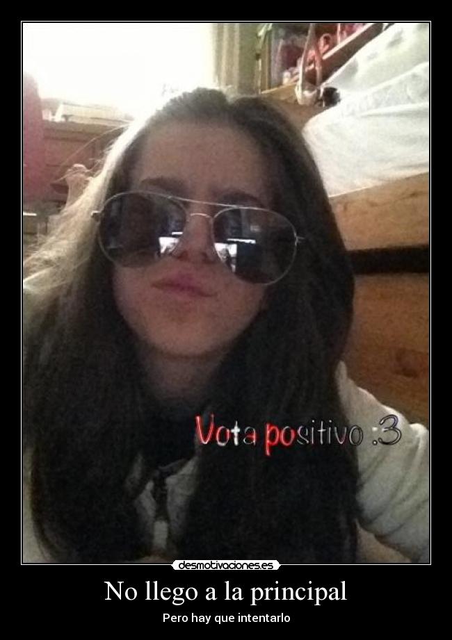 No llego a la principal -