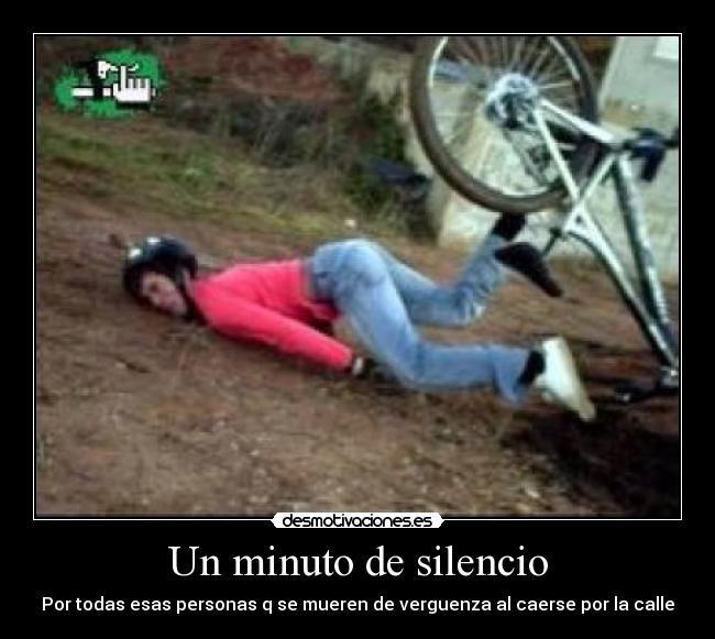 Un minuto de silencio -