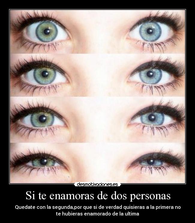 carteles enamoras dos personas desmotivaciones