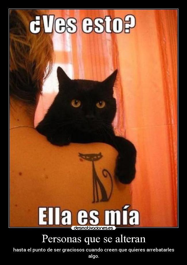 Personas que se alteran - 