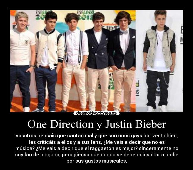 carteles instruders sociedad justin bieber one direction musica desmotivaciones
