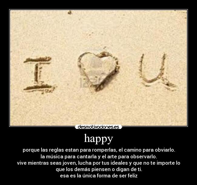 happy -