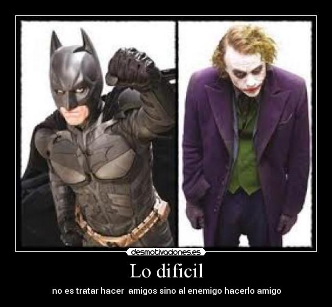 Lo dificil -