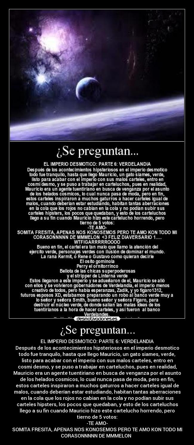 carteles imperio desmotico saga desmotivaciones