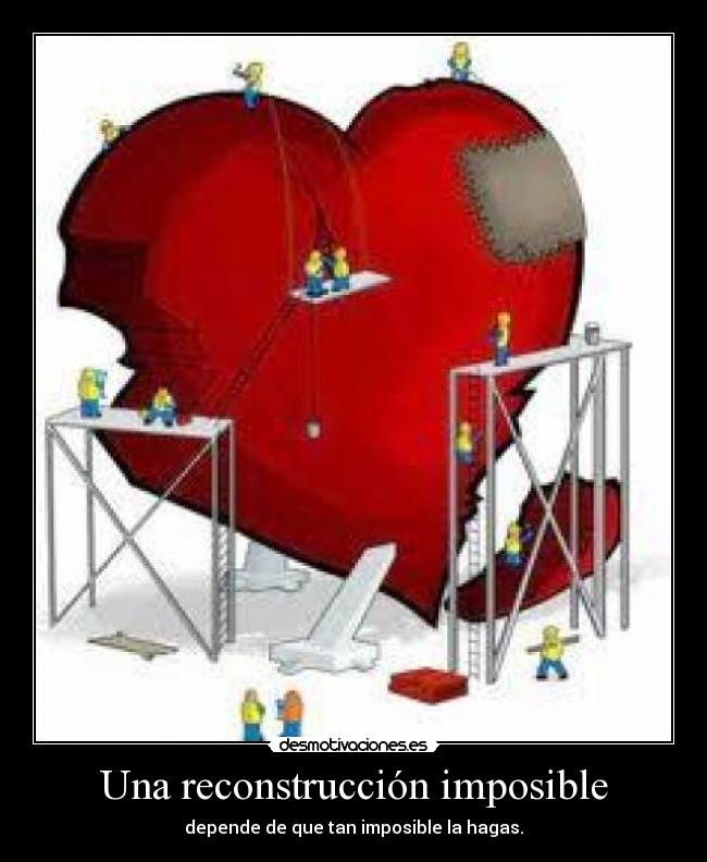 Una reconstrucción imposible -