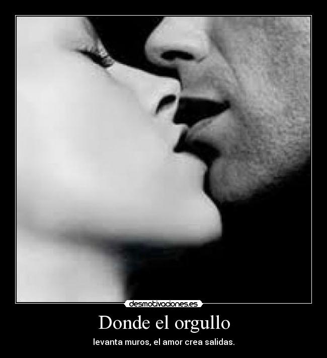 Donde el orgullo -