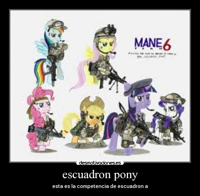escuadron pony -