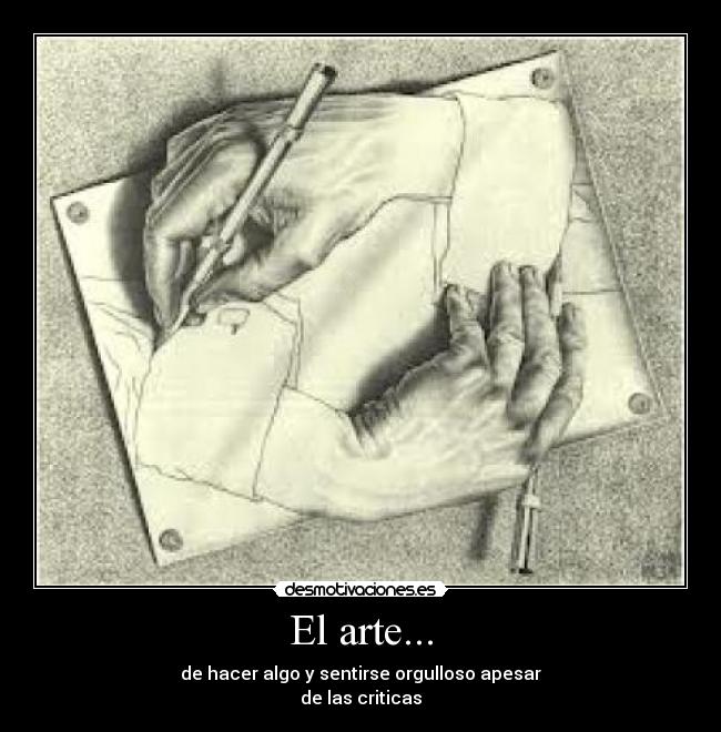 El arte... -